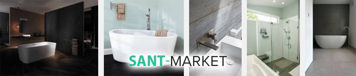 акриловые ванны в стиле минимал