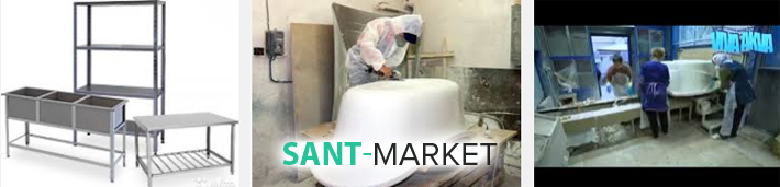 как делают акриловые ванны