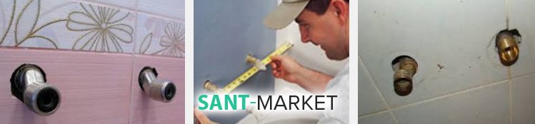 установка смесителя в ванне своими руками