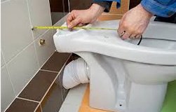 измерения при монтаже унитаза