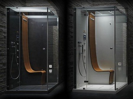 кабины для душа угловые
