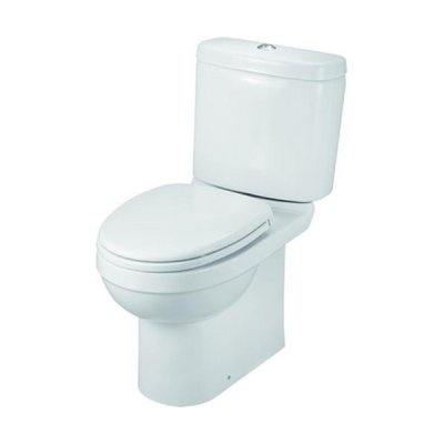 білий фарфоровий унітаз