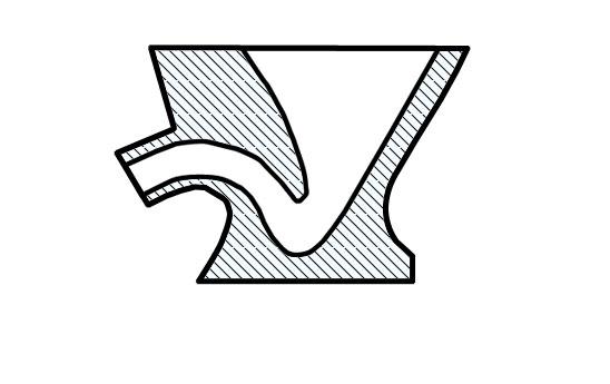 форма чаші унітазу вирва