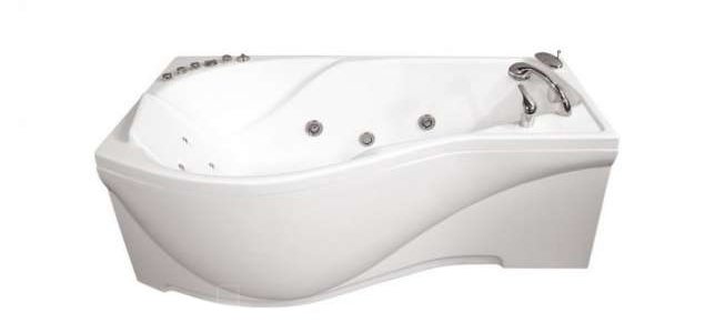 асиметричні акрилові ванни