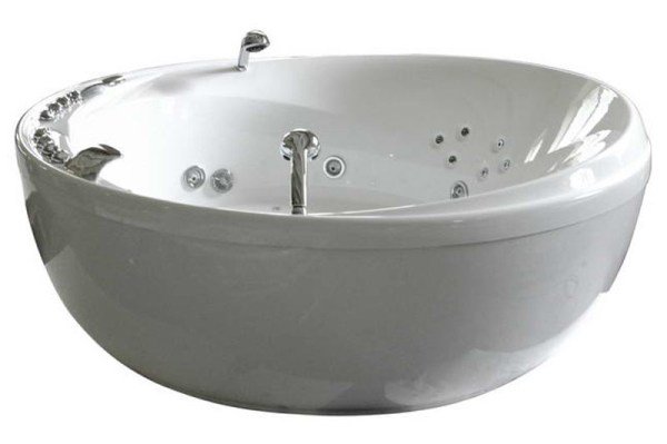 круглі акрилові ванни